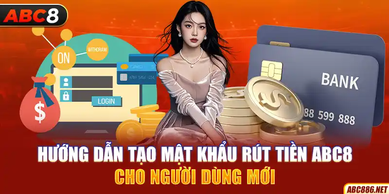 Hướng dẫn tạo mật khẩu rút tiền Abc8 cho người dùng mới