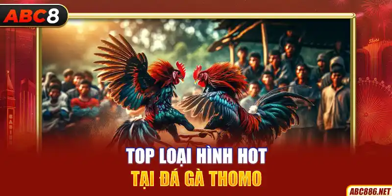 Top loại hình hot tại đá gà Thomo